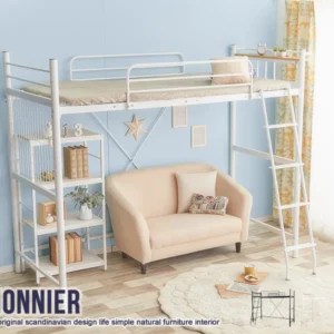 Pionnier ロフトパイプベッド【シングル】